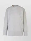 Stella Mccartney Crewneck Organic Cotton Sweatshirt With Chain.