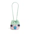 Stella Mccartney Cotton Crochet Bucket Bag