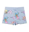 Stella Mccartney Printed Shorts In Blue