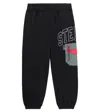 Stella Mccartney Cotton Fleece Sweatpants In Black