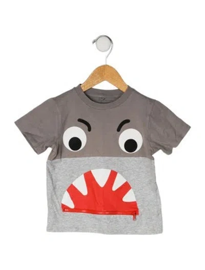 Pre-owned Stella Mccartney Babies' Cotton Graphic Print T Shirt In Green