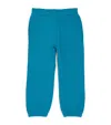 Stella Mccartney Cotton Graphic Sweatpants In Blue