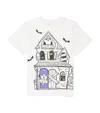 Stella Mccartney White T-shirt For Boy With Hunted House In White