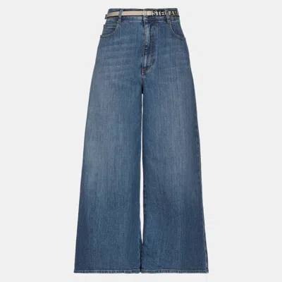 Pre-owned Stella Mccartney Cotton Jeans 27 In Blue