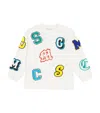 Stella Mccartney Patch-detail Sweatshirt In Ivory