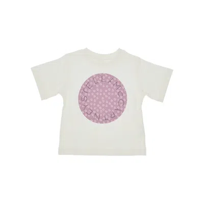 Stella Mccartney Cotton Jersey T-shirt With Print Kids In White