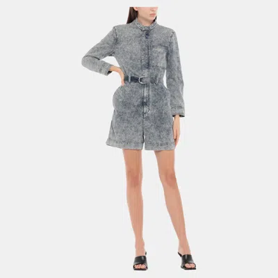 Pre-owned Stella Mccartney Cotton Jumpsuit It 40 In Grey