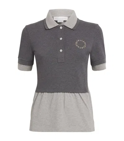 Stella Mccartney Cotton Layered Polo Shirt