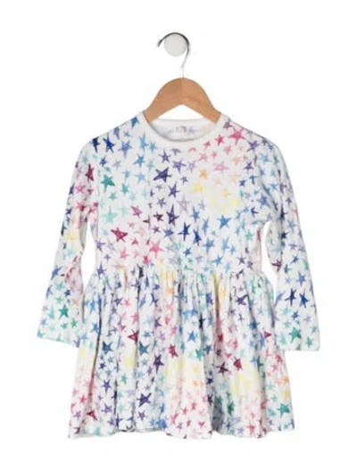 Pre-owned Stella Mccartney Babies' Cotton Long Sleeve Dress In Neutral