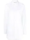 Stella Mccartney Cotton Long-sleeve Shirt In White
