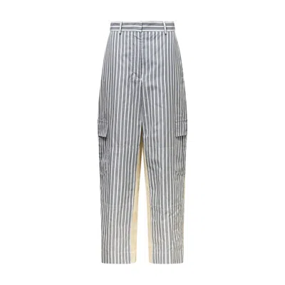 STELLA MCCARTNEY COTTON MIXED STRIPE PJ TROUSER