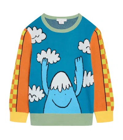 STELLA MCCARTNEY COTTON MOUNTAIN GRAPHIC SWEATER