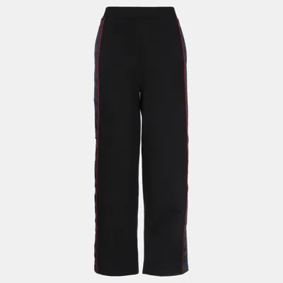 Pre-owned Stella Mccartney Cotton Pants 36 In Black