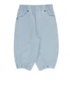 Stella Mccartney Cotton Pants In Blue