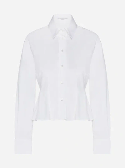 STELLA MCCARTNEY COTTON PEPLUM SHIRT