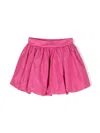 Stella Mccartney Cotton Poplin Miniskirt In Pink