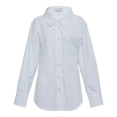 Stella Mccartney Cotton Poplin Shirt In White