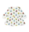 Stella Mccartney Cotton Printed Dress In White