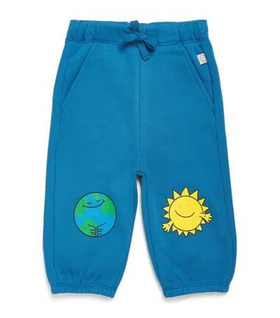 STELLA MCCARTNEY COTTON PRINTED SWEATPANTS