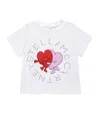 Stella Mccartney Cotton Printed T-shirt In White