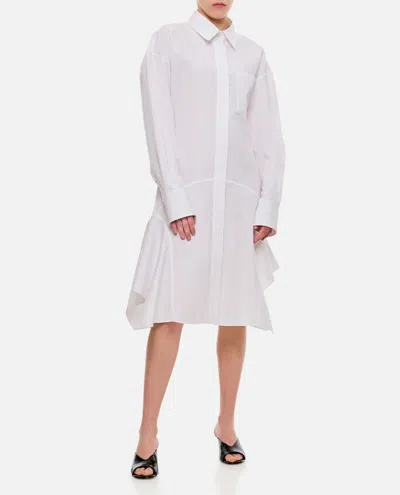 Stella Mccartney Cotton Shirt Dress In White