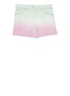 Stella Mccartney Multicolor Shorts For Girl With Logo In Multicolour