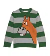 Stella Mccartney Striped Sweater In Multi