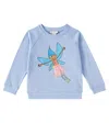 Stella Mccartney Cotton Sweater In Blue