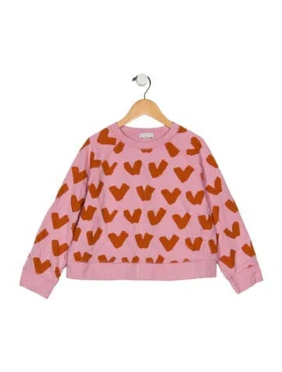 Pre-owned Stella Mccartney Kids' Cotton Sweater In Pink