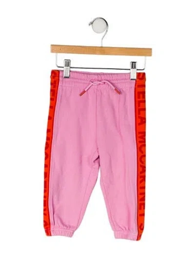 Pre-owned Stella Mccartney Babies' Cotton Sweatpants In Pink