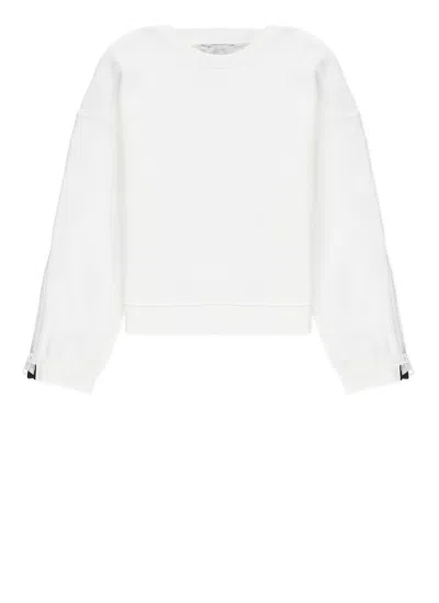 Stella Mccartney Kids' Cotton Sweatshirt In White