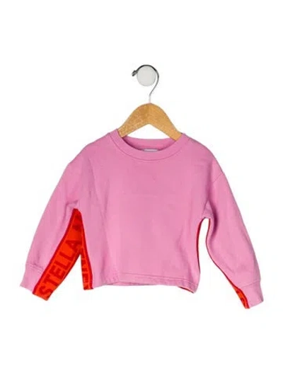 Pre-owned Stella Mccartney Babies' Cotton Sweatshrit In Pink