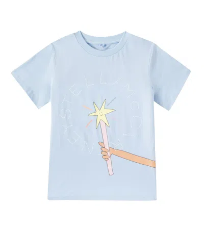 Stella Mccartney Kids' Cotton T-shirt In Multicolour