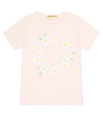 Stella Mccartney Kids' Little Girl's & Girl'sdaisy Circle Logot-shirt In Pink