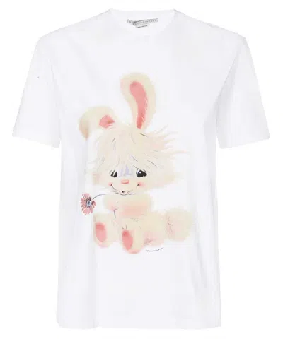 Stella Mccartney Cotton T-shirt In White