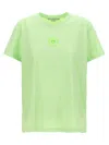 Stella Mccartney Iconic Mini Heart T-shirt Green In Mint