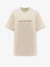 Stella Mccartney Stella Iconics Crewneck T-shirt In Neutral