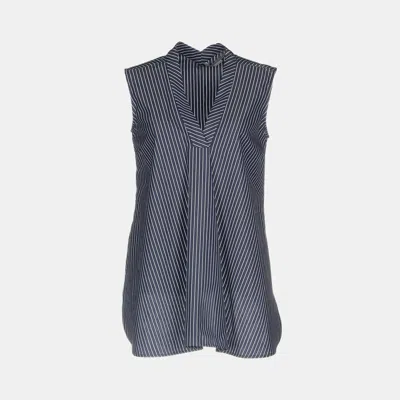 Pre-owned Stella Mccartney Cotton Top 40 In Blue
