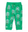 Stella Mccartney Cotton Tree Print Sweatpants In Green