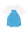 Stella Mccartney Printed Cotton Jersey T-shirt In White