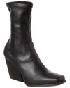 Stella Mccartney Cowboy Boot In Black