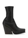 Stella Mccartney Platform Synthetic Leather Heel Boot In Black