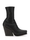 Stella Mccartney Cowboy Stretch 95mm Boots In Black