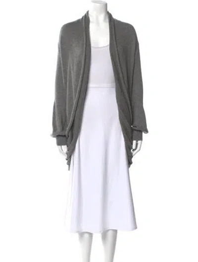 Pre-owned Stella Mccartney Cowl Neck Sweater In Gray