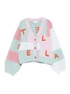 Stella Mccartney Patchwork-panelled Cardigan In Multi