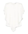 Stella Mccartney Asymmetric Blouse In White