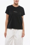 Stella Mccartney Stella Iconics Love Logo T-shirt In Black