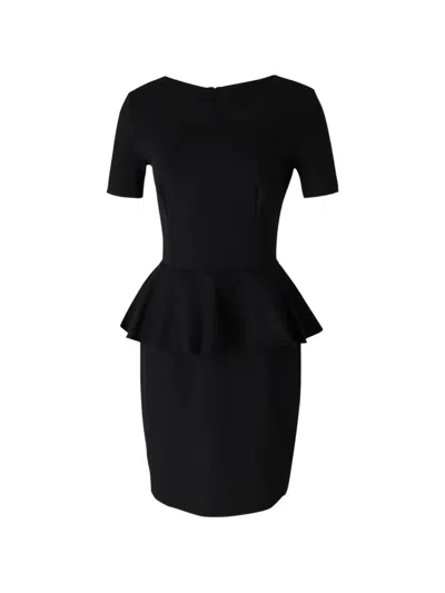 Pre-owned Stella Mccartney Crew-neck Dress In Black