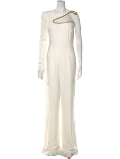 Pre-owned Stella Mccartney Crew Neck Jumpsuit In Neutral