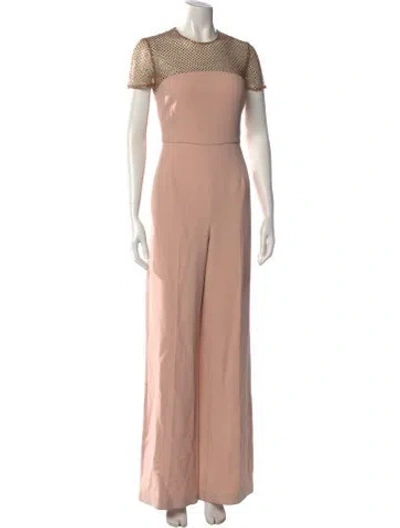 Pre-owned Stella Mccartney Crew Neck Jumpsuit In Pink
